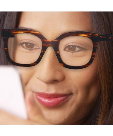 Buy Blue Light Blocking Photochromic Glasses - A8048 Light Crystal Brown | Protect Your Eyes Online - Buy Online on GoSupps.com