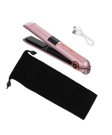 OHPHCALL Curling Iron Mini Hair Curling Wand Hair Curler Mini Hair Straightener Mini Curler Abs Golden 21X4X3.5CM Golden