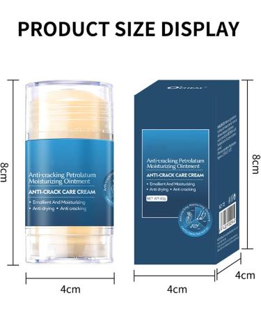 Cracked Repair Cream Cream For Dry Cracked Skin HOUSN Cracked Skin Repair Cream Anti-Crack Care Cream Anti Chafing Cream Moisturizing Stick For Dry Cracked Feet Hands And Elbows (40gx 2) - Buy Online on GoSupps.com