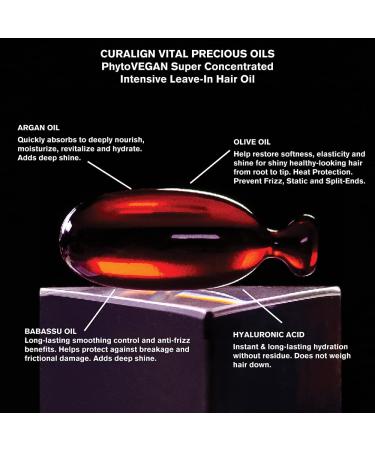 SNOBGIRLS CURALIGN Leave-In Hair Oil with Argan, Babassu & Olive Oil for Smoothing Control - Hyaluronic Acid, Ceramides, Peptides & Vitamins - Detangling Oil for Unruly, Curly, Frizz-Prone Hair - Buy Online on GoSupps.com