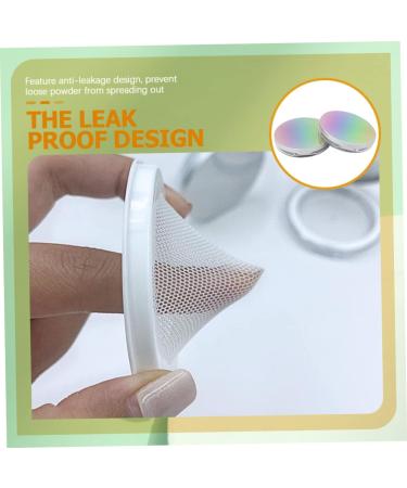 Healeved 2pcs Box Powder Box Empty Loose Powder Case Powder Compact Case Loose Powder Mirror Case Plastic - Buy Online on GoSupps.com