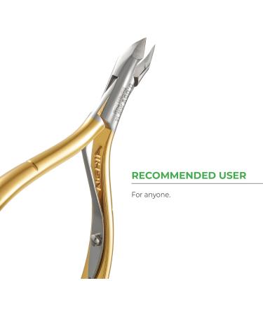 NGHIA Premium Cuticle Nipper - D-05V Jaw 14 (Stainless Steel) - Professional Nail Tools D-05v-14 - Buy Online on GoSupps.com