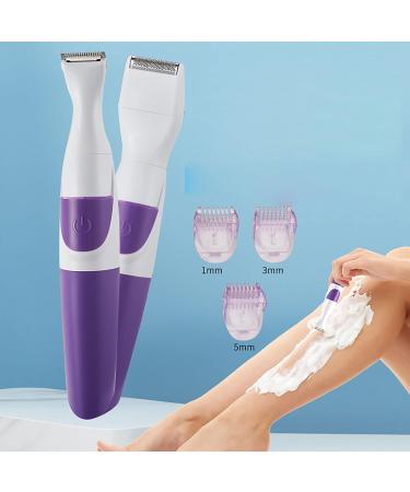Tbest Electric Waterproofing Bikini Switch 2 in 1 Trimmer Trimmer for Women Hair Hair Beerbond Purple Purple - Buy Online on GoSupps.com