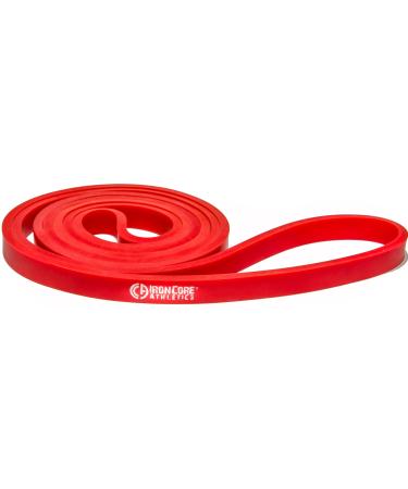 Pull-Up Assistance Bands - Thick Long Loop Resistance Bands 10-120 lbs for Men & Women | Ideal for Stretching Powerlifting Yoga Home & Gym Workouts #2 Red - 10 - 35lb