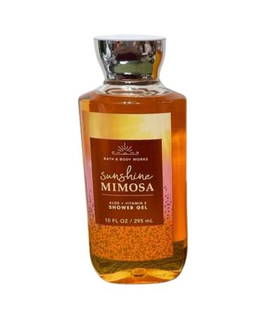 Bath and Body Works Gift Set - 2 x 10 Fl Oz Sunshine Mimosa Shower Gel | International Shipping Available - Buy Online on GoSupps.com