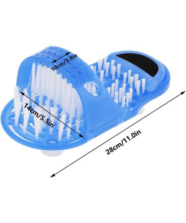 Buy Shower Footwear Shoes - Foot Cleaning Brushes & Massage Cleaner | Suction Cup Bathing Accessories - Buy Online on GoSupps.com