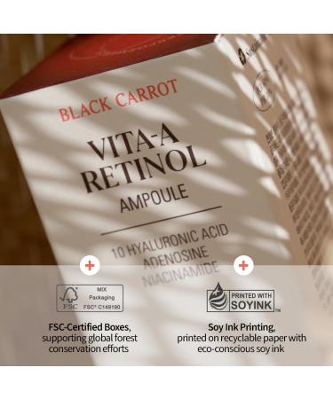 GOODAL Black Carrot VITA-A Retinol Ampoule 30ml Hydration Facial Serum for Glowy Skin Lightweight Serum Korean Skincare Pore minimizer - Buy Online on GoSupps.com