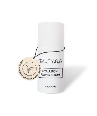BEAUTY babe Hyaluron Power Serum - 30ml - Hyaluronic Acid Serum - Moisturising Face Serum - Sustainable Anti-Aging Care - Made in Germany