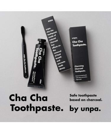 Buy unpa. Cha Cha Toothpaste - All-Natural Organic Charcoal Teeth Strengthening for Fresh Breath | 100g - International Shipping Available - Buy Online on GoSupps.com