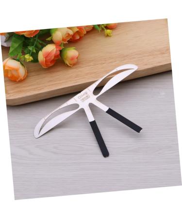 FOMIYES 3pcs Eye Brow Shaping Kit Eyebrow Tools Eyes Eyebrow Drawing Tool Set Modeling Balance Ruler - Buy Online on GoSupps.com