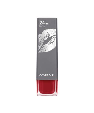 COVERGIRL Exhibitionist Ultra-Matte Lipstick - The Real Thing 1 Count, Long Lasting Red Matte Lipstick with Increased Lip Moisture - Buy Online on GoSupps.com