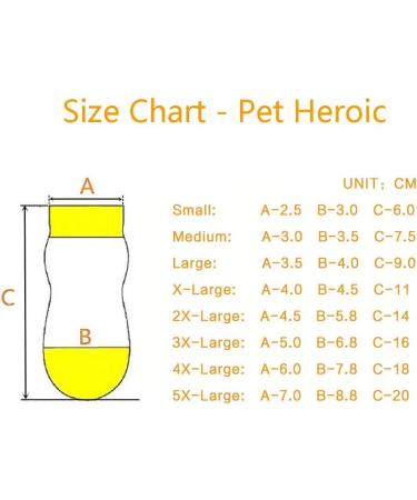 Pet Heroic 8 Sizes Anti-Slip Dog Socks Cat Socks Dog Cat Paw Protector With Rubber Reinforcement Traction Control for Indoor Wear Fit Extra Small to Extra Large Dogs Cats Yellow mode S - Buy Online on GoSupps.com