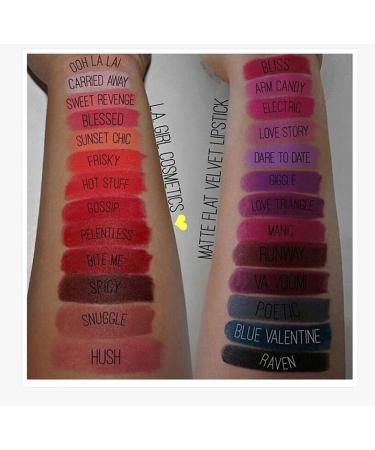 LA Girl Matte Velvet Lipstick 'Giggle' - 25g | Shop Internationally for Bold Color & Long-lasting Wear - Buy Online on GoSupps.com