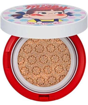 Holika Holika PEKO Milky Hard Cover Perfect Cushion SPF50+PA++++ 14g (01 Warm Ivory) - Buy Online on GoSupps.com