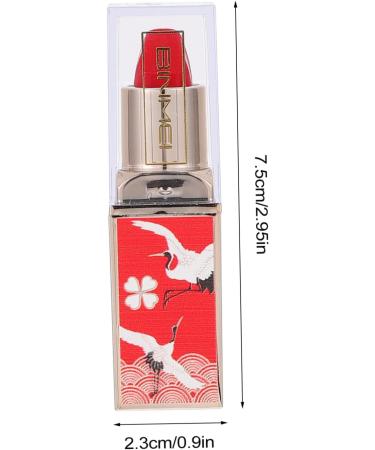 HAPINARY 2pcs Chinese Style Lipstick Non-stick Cup Lipsticks Moisturizing Lipstick Hydrating Lipstick Polymer Clay Cane Lipstick for Lady Lipstick for Women Set Shell Plastic Water Proof 1 count (Pack of 1) As Shown 12 - Buy Online on GoSupps.com