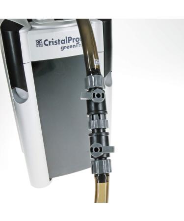 JBL CristalProfi e1502 Greenline External Filter & Double Tap Quick Coupling Bundle - Ideal for 160-600L Aquariums | Worldwide Shipping - Buy Online on GoSupps.com