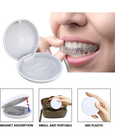Shop ARGOMAX Braces Box | Dento & Splint Box - 2 PCS KFO (White) for Night Guards & Bite Splints | International Shipping Available - Buy Online on GoSupps.com