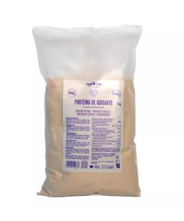 Vegan Protein 1kg nut&me | Pea Protein Isolate | Perfect for Shakes | Lactose Free | Gluten Free | 100% Natural | Protein for Muscle Mass