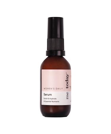 Women's Daily Serum 30ml Hydrate and Refine with CoQ10 Vitamin B3 and B5 Ginseng and Cranberry Natural Ingredients Vegan