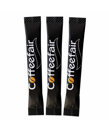 Coffeefair Sugar Sticks - 1000 Pack (4G White & Black Sugar Portions) | Ideal for Gastronomy & Office Use - Buy Online on GoSupps.com