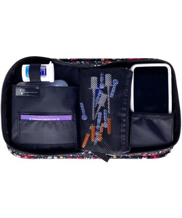 Flora Omnipod Supply Case for Diabetes Supplies - Fits Omnipod 5, Dash, and PDM - Insulin, Test Strips, Lancets, and More - Buy Online on GoSupps.com