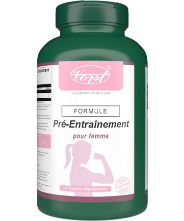 VORST Pre Workout Formula for Women | Nitric Oxide Supplement | Powder Pills | 180 Vegan Capsules 180 count (Pack of 1) - Buy Online on GoSupps.com