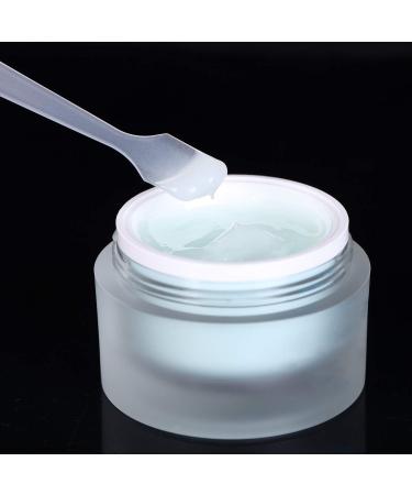 Senkary 200 Pack Disposable Makeup Spatulas - 3.2 Inch Frosted Plastic Cosmetic Spatula for Facial Creams and Masks (Translucent) | Bulk Pack - Buy Online on GoSupps.com