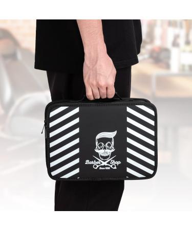 Shop No LIFE Fashionable Skull-Pattern Hairdressing Bag - Professional Tool Organizer for Scissors & Supplies | International Shipping Available - Buy Online on GoSupps.com