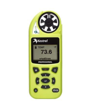 Kestrel 5200 Professional Environmental Meter Non-LiNK, HiViz Green Standard Non-LiNK