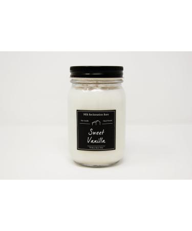 Vanilla Pear Scented Mason Jar Candle 13 Oz Home Fragrance Accessories
