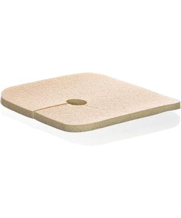 Buy DermaRite Tracheostomy Waterproof Foam Wound Dressing - Key-Hole Opening for Optimal Healing | International Shipping Available - Buy Online on GoSupps.com