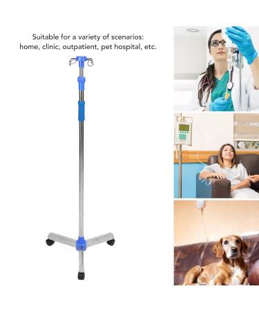Portable Drip Stand for Intravenous Infusions - Durable Stainless Steel for Home & Beauty Salon Use | International Shipping Available - Buy Online on GoSupps.com