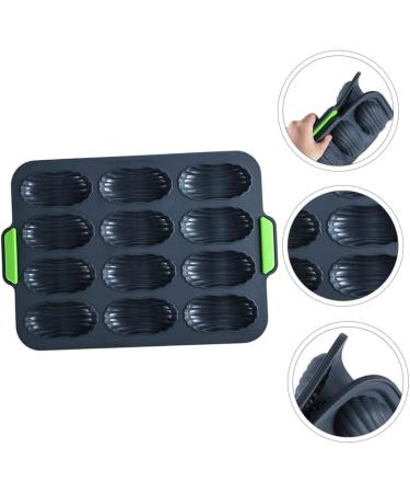 MAGICLULU Silicone Muffin Tin 2 Pcs Silicone Cake Mold Silica Gel Biscuit Cookie Plate Silicone Mold 34.5x23.8cmx2pcs - Buy Online on GoSupps.com