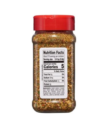 Tone's Cilantro Lime Seasoning 6.75 oz - Authentic Flavor Blend - Buy Online on GoSupps.com