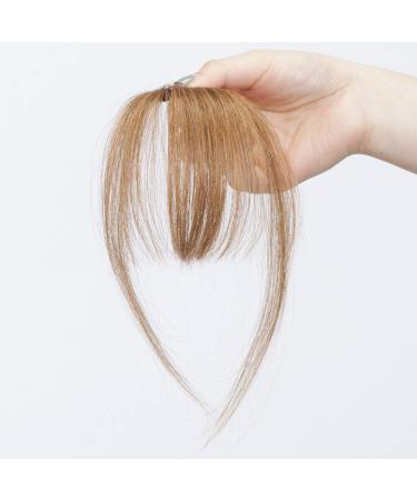 SEGO Pony Hairpiece Fringe Clip On | 100% Remy Human Hair Extension - Light Brown #6 | Real Hair One Piece for Effortless Style - Buy Online on GoSupps.com