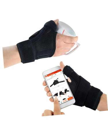 1pc Thumb Carpal Tunnel Sleeve - Stabilizer Support Brace & Protector for Effective Wrist Relief - Buy Online on GoSupps.com