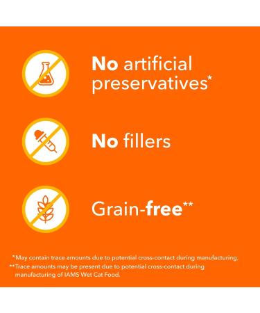 IAMS Perfect Portions Healthy Wet Cat Food Adult Grain Free Cuts in Gravy - Chicken Flavour - Pack Of 24 - Buy Online on GoSupps.com