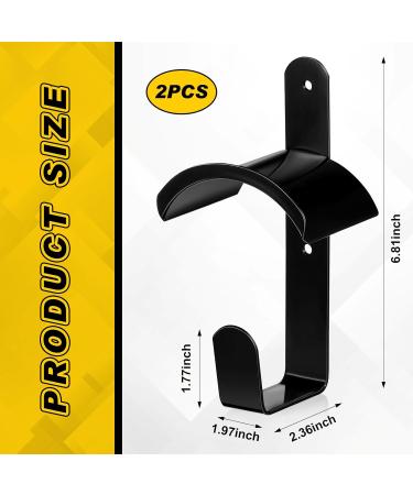 Hicarer 2 Black Horse Bridles with Hooks & Bracket - Stable Storage Solution for Racing & Daily Needs - Buy Online on GoSupps.com