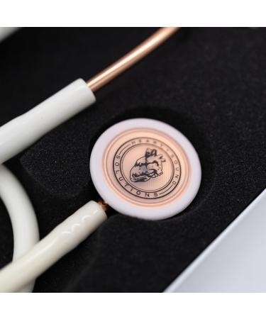 Premium Dual-Head Stethoscope for Nurses & Doctors | Gold Rose Gold Adult-Pediatric | Essential Nurse Accessories | Latex-Free Tubing - Buy Online on GoSupps.com