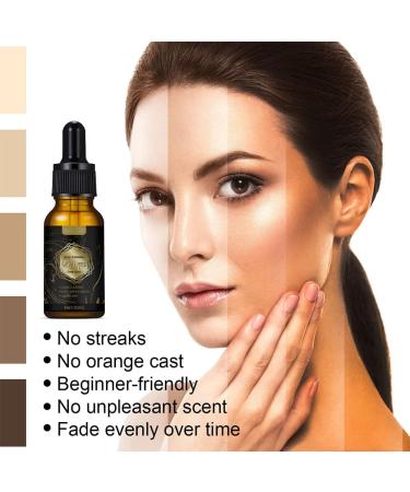 Self Tanning Drops 30ml - Gradual Custom Face Tan Serum - Buy Online on GoSupps.com