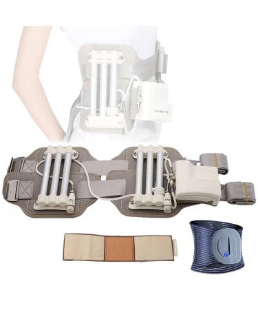 Lumbar spine traction device in herniated discs lumbar spine corrector traction shub: 0-110 mm hydraulic traction/visible pressure synchronized on both sides