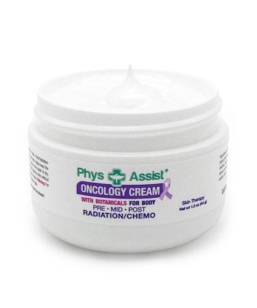 PhysAssist Oncology Cream 1.5 oz. Travel Size. Soothing Calming and Hydrating to Stressed Skin Undergoing Chemo or Radiation. Made with Botanicals of Lavender Calendula Peppermint 1.5 Ounce (Pack of 1) - Buy Online on GoSupps.com