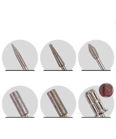 Professional Nail Drill with 6 Drill Bits Set 25000RPM Portable Electric E File Acrylic Nail Gel Polish Remover Nail Tech Art for Salon Home DIY (Color : Pink) - Buy Online on GoSupps.com