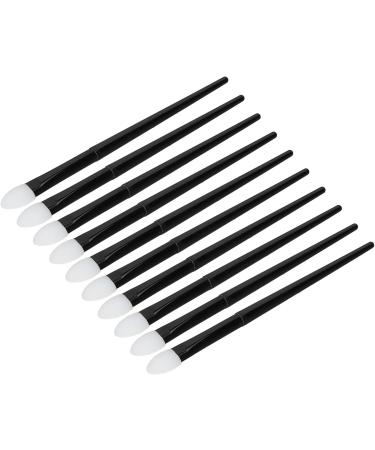 10 PCS Silicone Eyeshadow Brush Soft Reusable Applicator for Precise Eye Makeup Glitter Eyeshadow and Brow Powder - Buy Online on GoSupps.com
