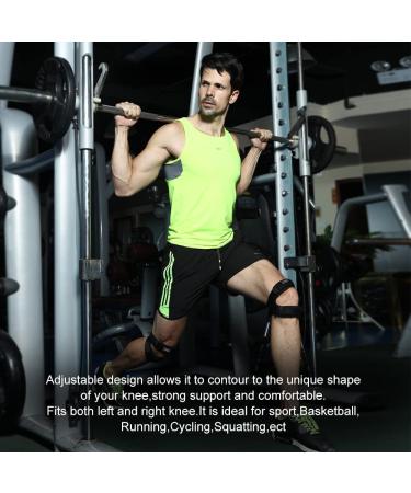 HUEGLO Patella Tendon Knee Strap - Adjustable Anti-Slip Support for Knee Pain Relief and Stabilization - Ideal for Sports and Activities - Men and Women - Buy Online on GoSupps.com