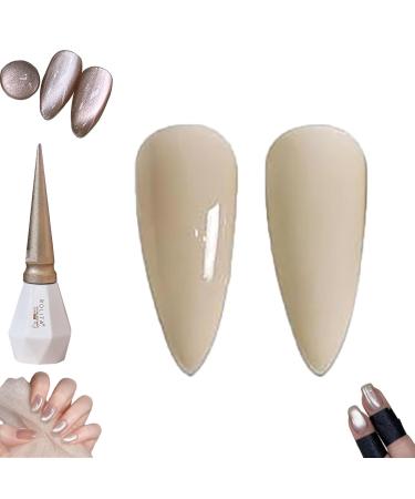 Rolita Gel Polish 2024 New 16 Colors Nude Gel Polish Rolita Nail Polish Glitter Crystal Gel Nail Polish Jelly-Colored Nail Polish Cat Eye Gel Nail Polish Quick Dry Nail Polish (0.06 Fl Oz Y-02) 0.06 Fl Oz Y-02