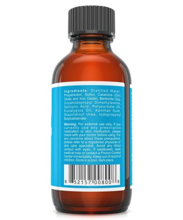 Drying Lotion - Alcohol-Free Acne Spot Treatment with Sulfur & Salicylic Acid - 1 fl oz - Buy Online on GoSupps.com