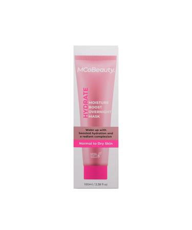 MCoBeauty - Hydrate Moisture Boost Overnight Mask - Intensive Hydration and Skin Rejuvenation - Ceramides Hyaluronic Acid Glycerin and Centella Asiatica - Restores and Smooths While You Sleep - Buy Online on GoSupps.com