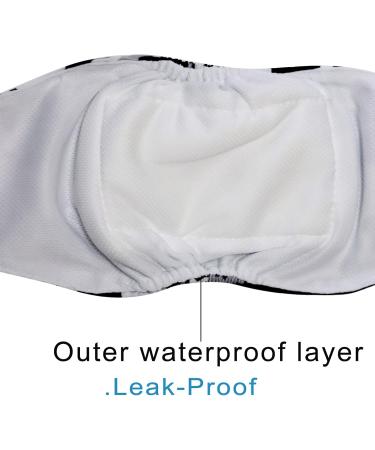 Joydaog Reusable Belly Bands for Small Dogs | 3 High-Quality Camouflage Dog Diapers for Male Puppies | S Size (10-13 Waist) - Buy Online on GoSupps.com