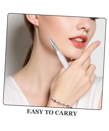 4pcs Double-Ended Silicone Lip Brush Set - Convenient Lipstick & Lip Balm Applicator for Flawless Makeup - Buy Online on GoSupps.com